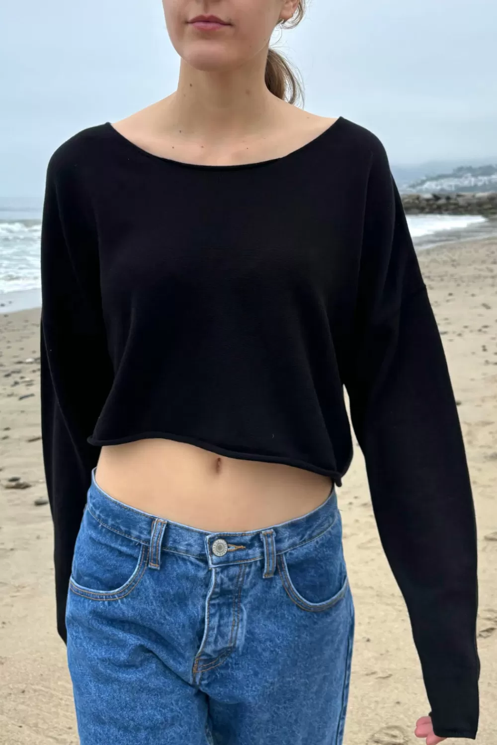 Brandy Melville Cameron Cropped Sweater