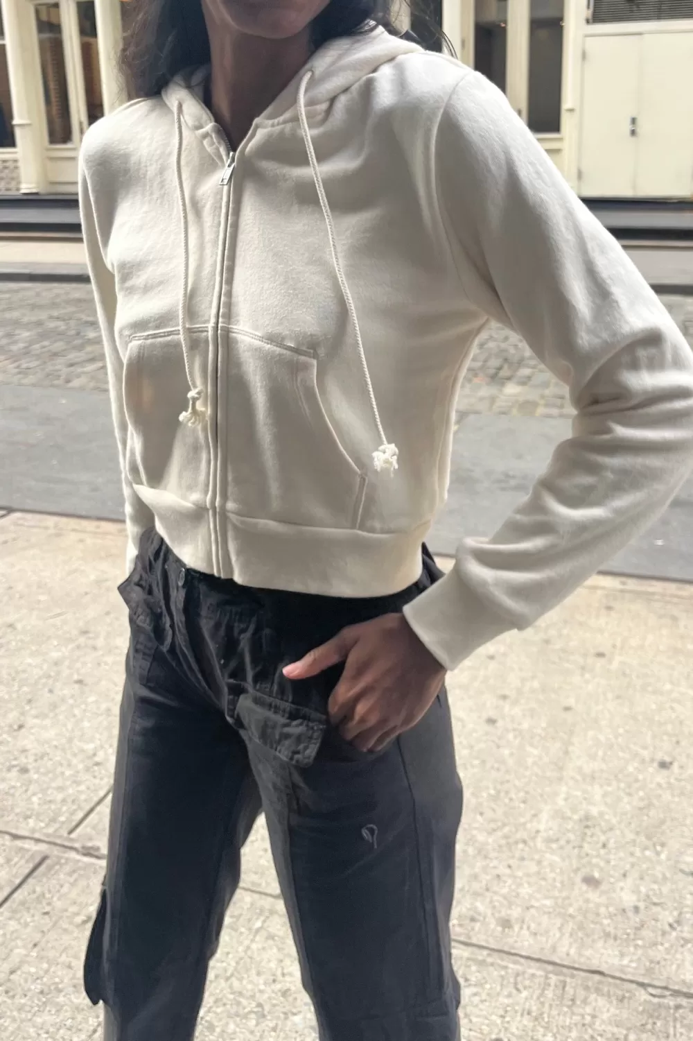 Brandy Melville Crystal Hoodie