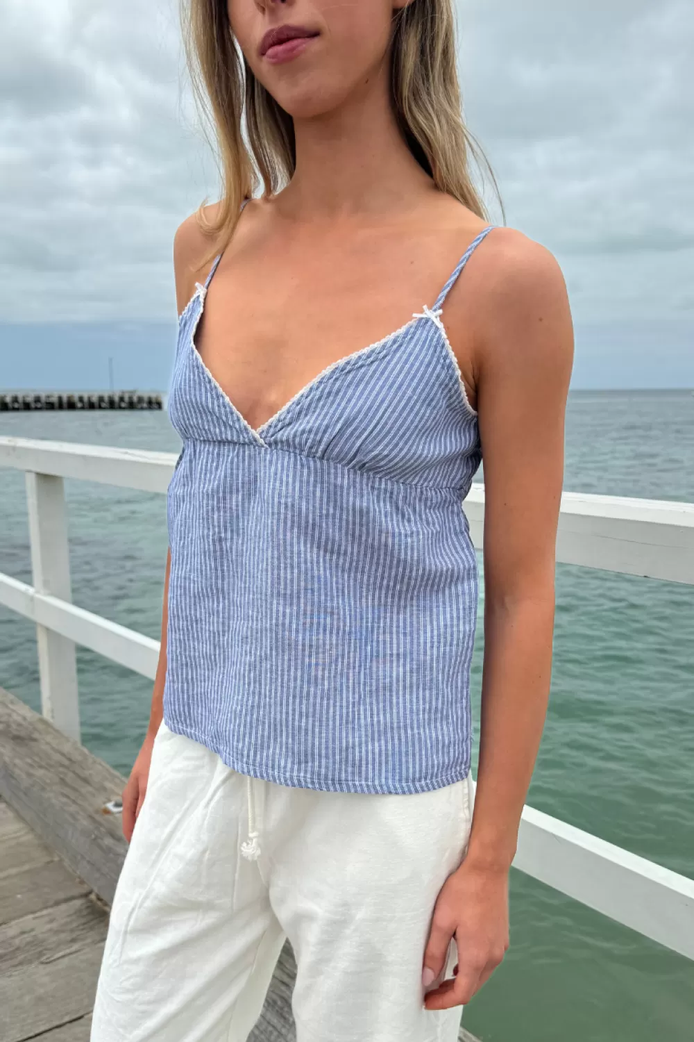 Brandy Melville Edith Striped Tank