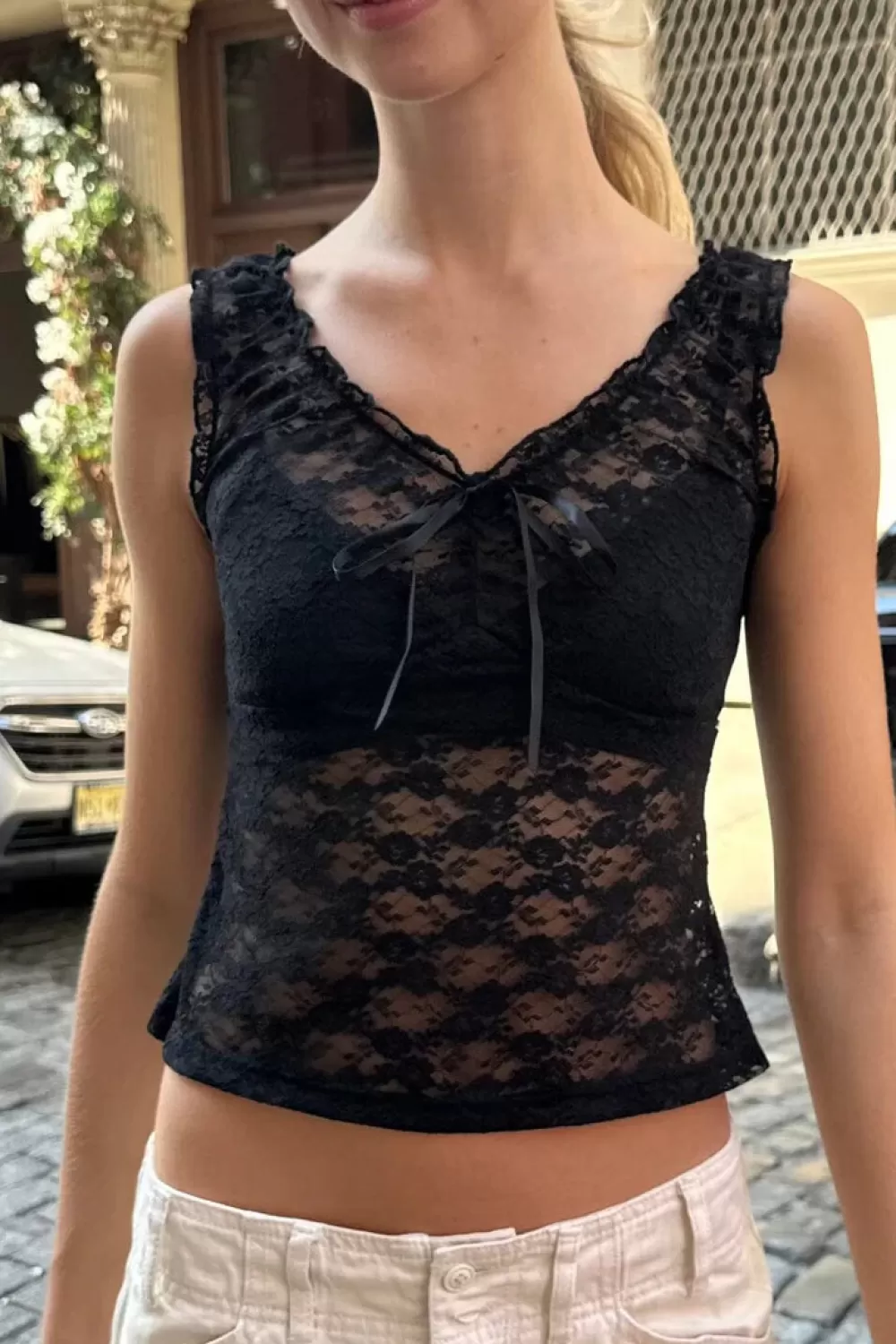 Brandy Melville Malena Lace Top