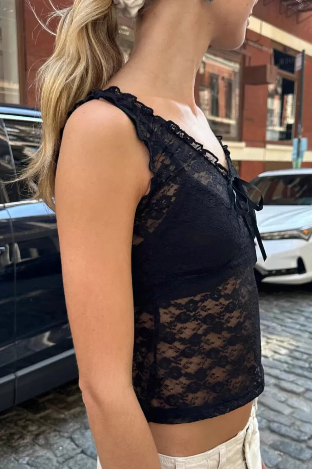 Brandy Melville Malena Lace Top
