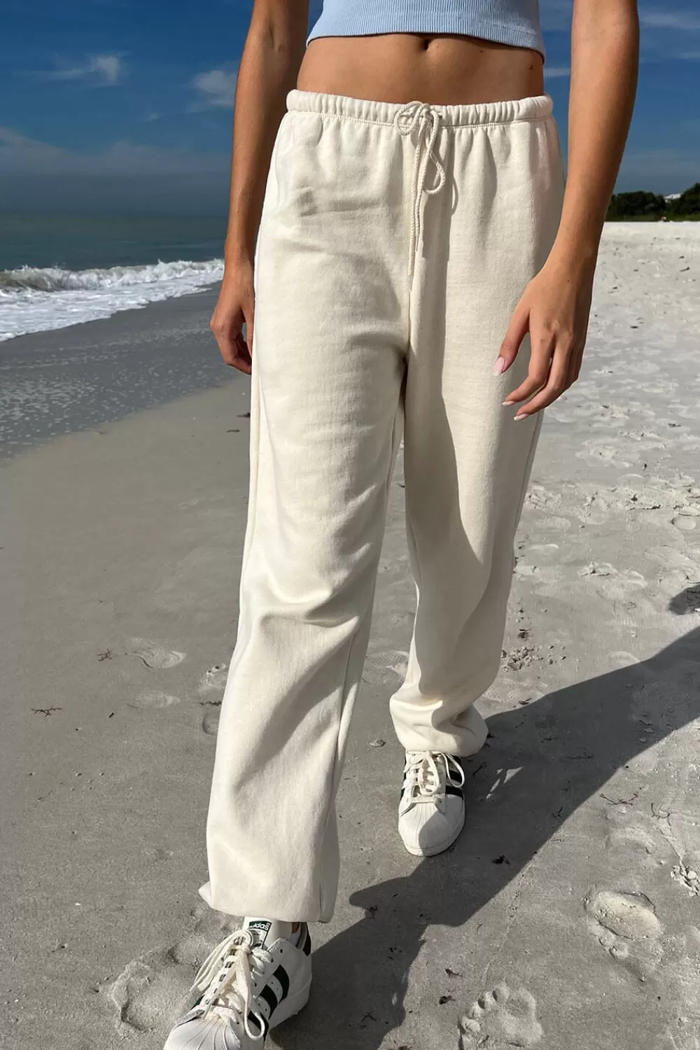Brandy Melville Rosa Tie Sweatpants