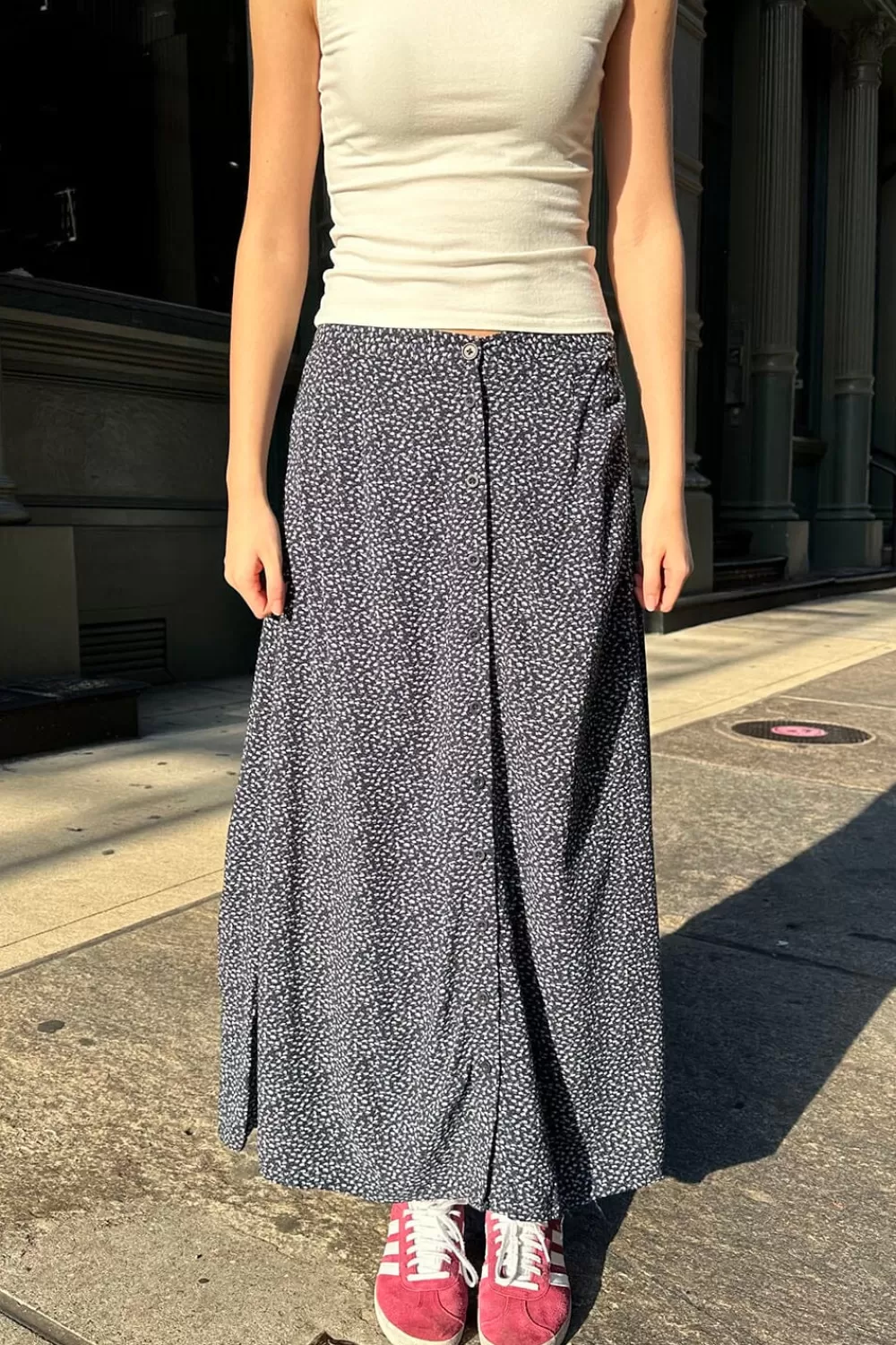 Brandy Melville Safa Floral Skirt