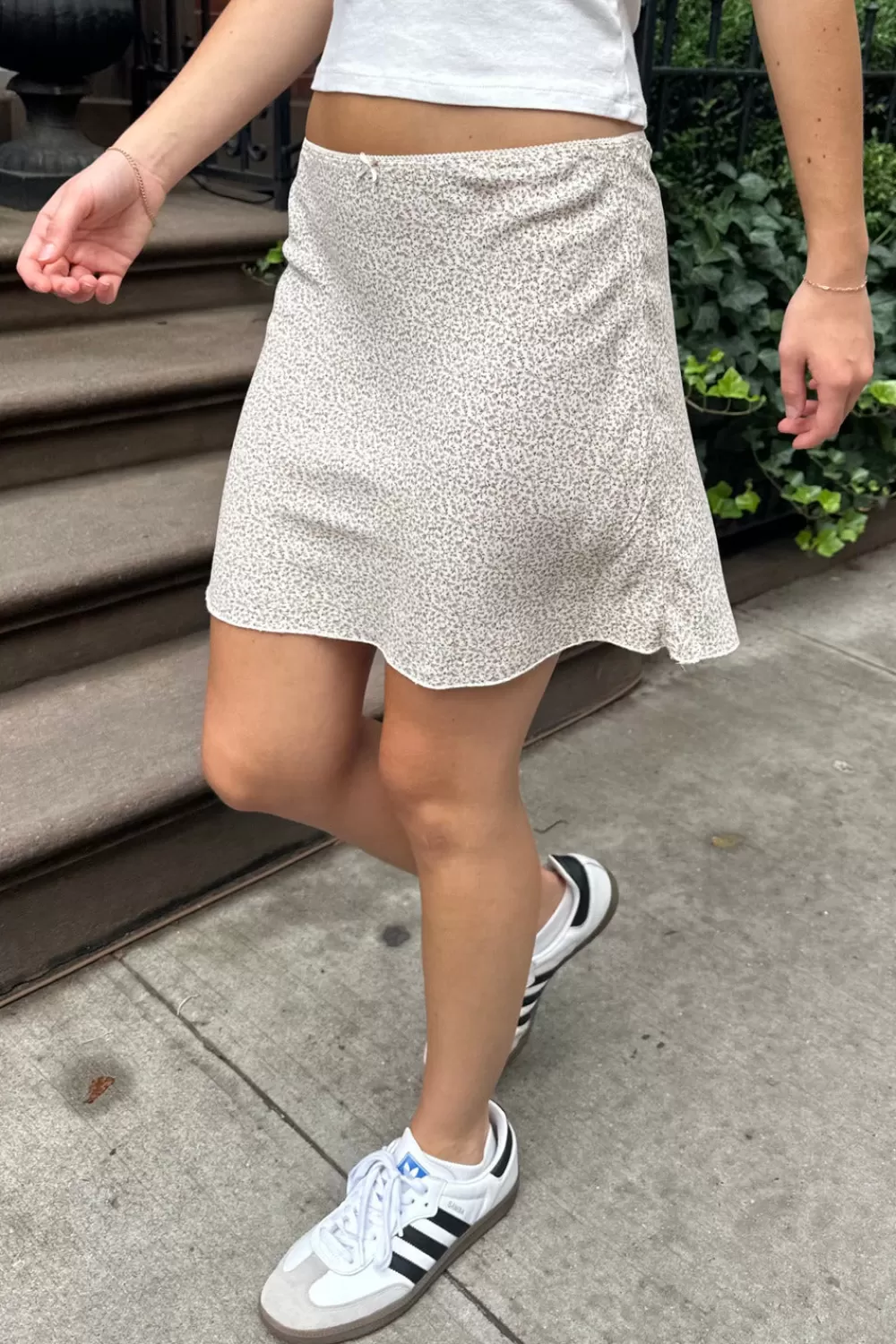 Brandy Melville Sephira Floral Skirt