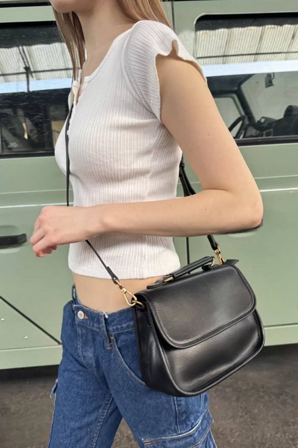 Brandy Melville Top Handle Bag