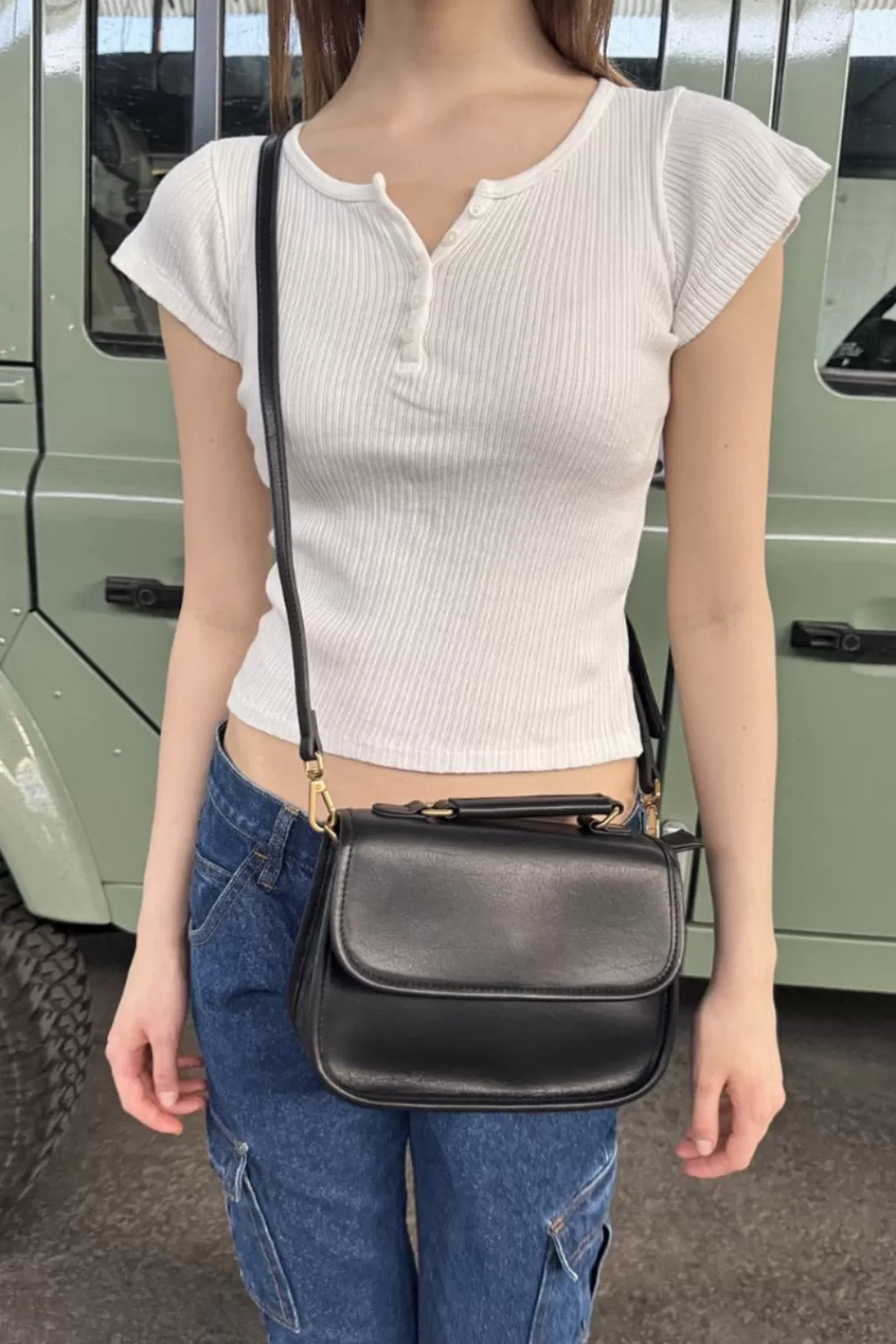 Brandy Melville Top Handle Bag